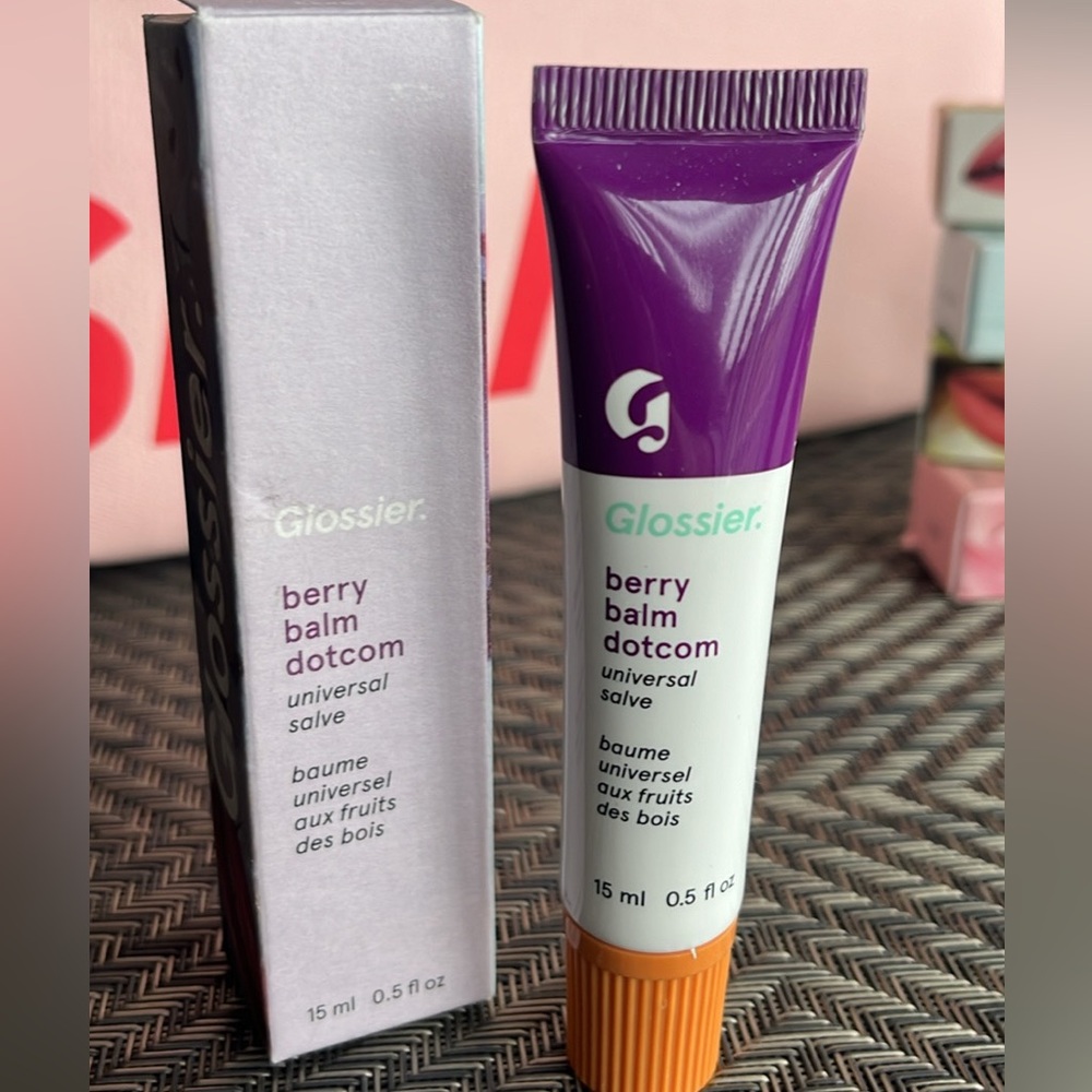 Glossier Berry balm dotcom 
New in box! Original formula